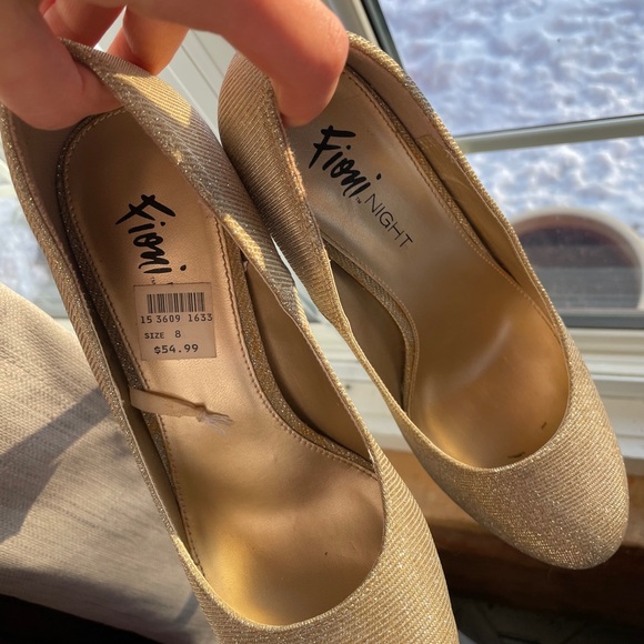 Glitter Material High Heel Shoe - Picture 9 of 9